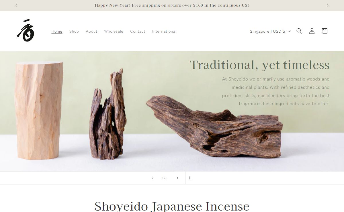 Shoyeido Japanese Incense – Shoyeido USA, Inc.