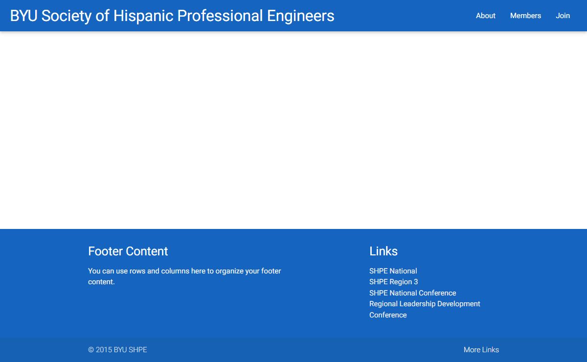 BYU SHPE