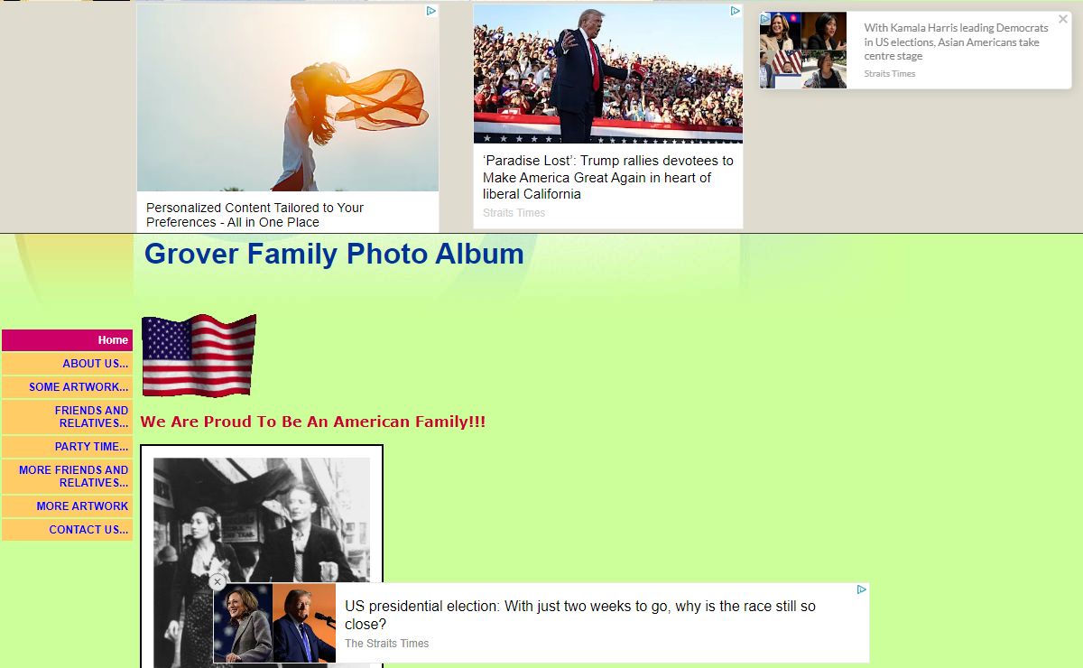 Grover Family Photo Album