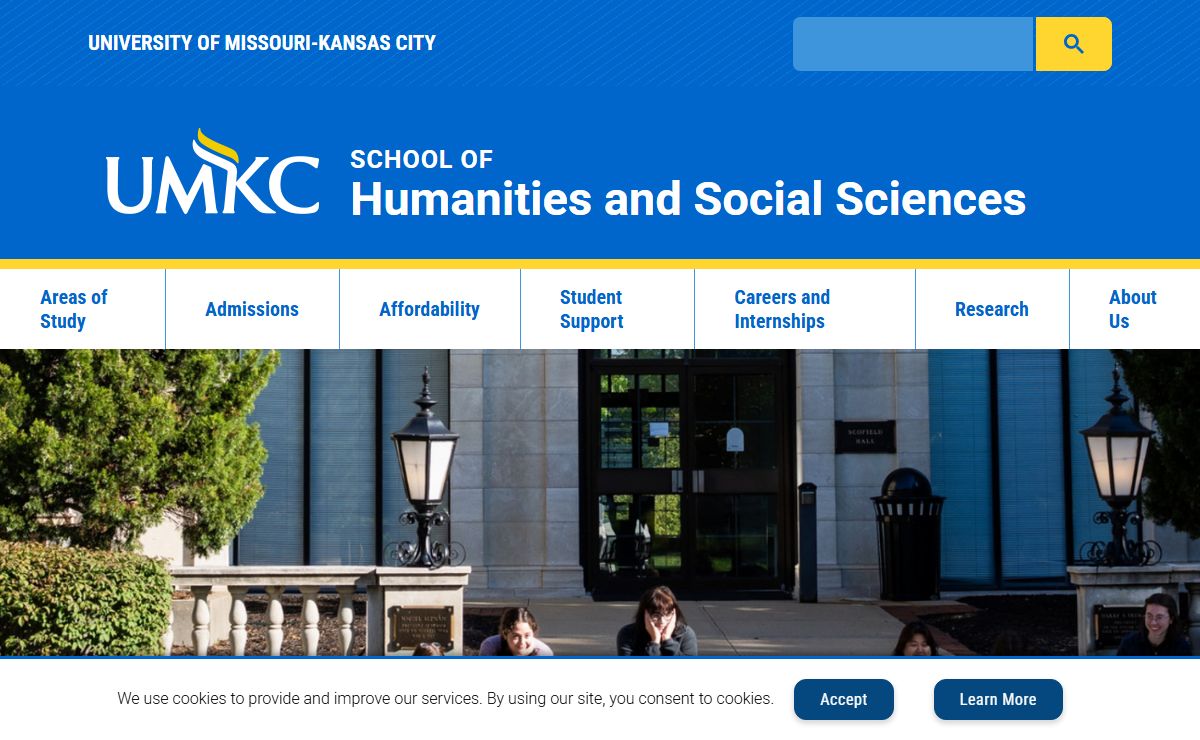 Home | Humanities and Social Sciences | University of Missouri - Kansas City