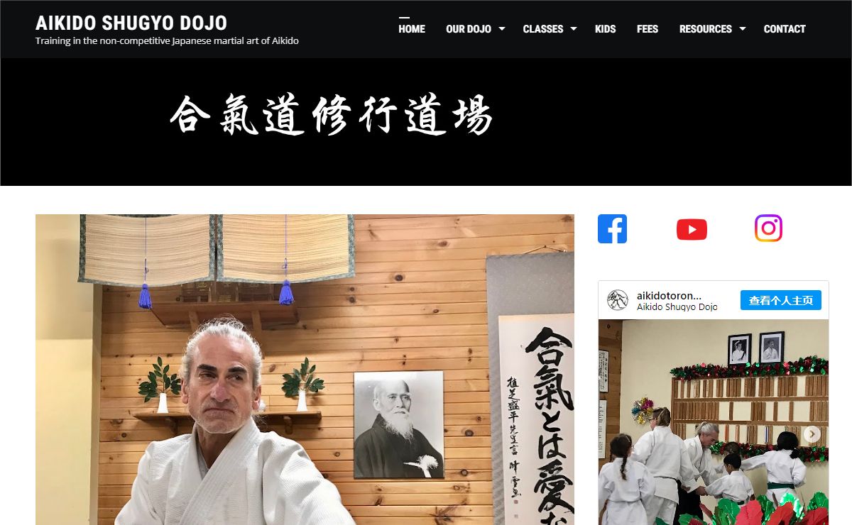 Aikido Shugyo Dojo – Training in the non-competitive Japanese martial art of Aikido