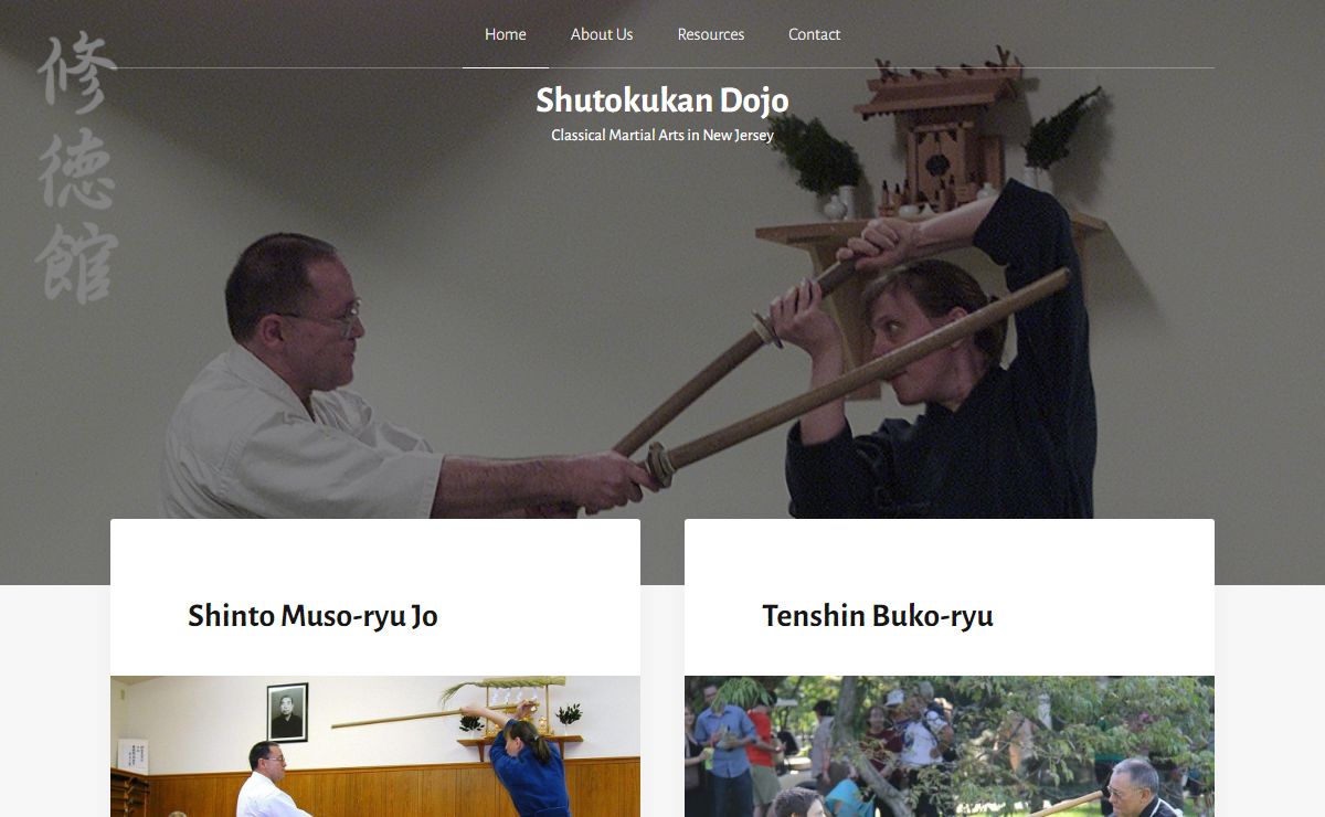 Shutokukan Dojo – Classical Martial Arts in New Jersey