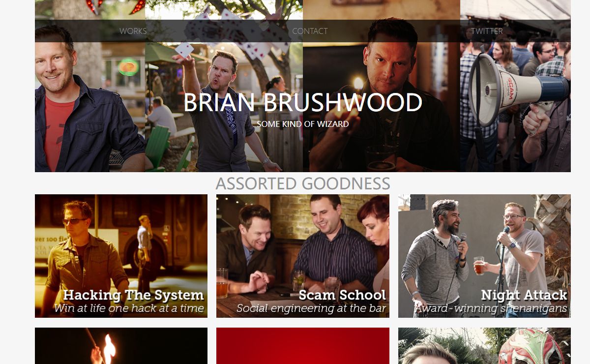 Brian Brushwood - Bizarre Magic: America's #1 College Magic Show - Home
