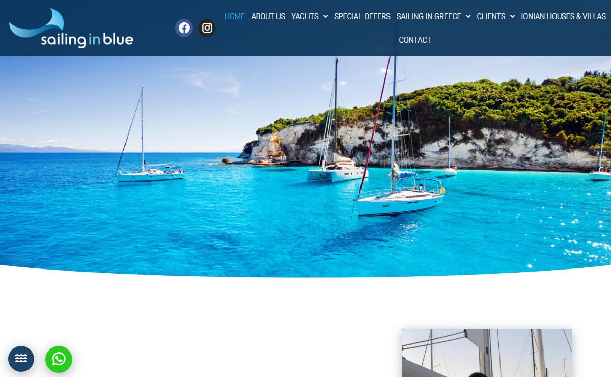 Sailing in Blue – Sailing in Greece