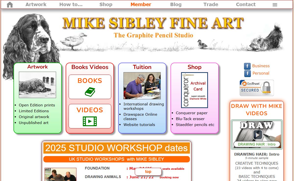 Graphite Pencil | Prints | How-to-Draw Book, Lessons, Workshops, Videos