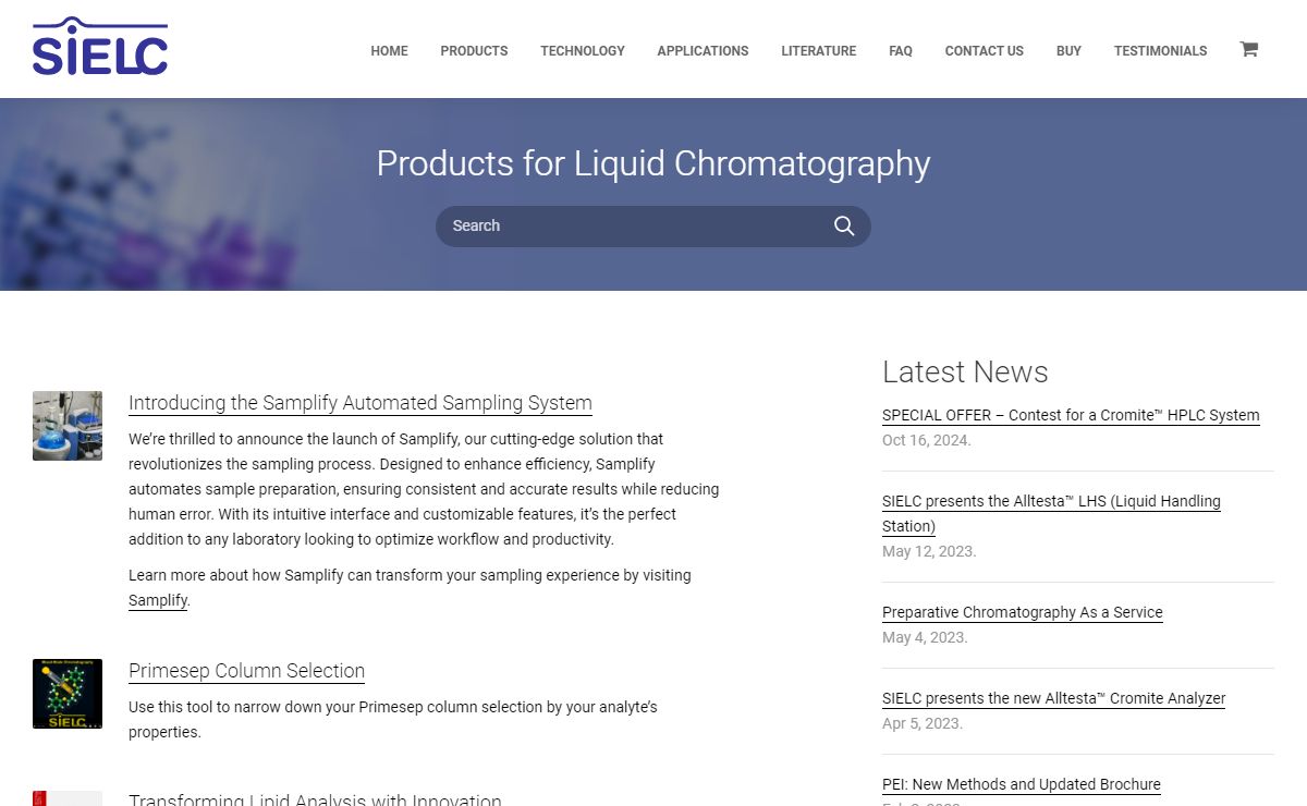 SIELC Technologies | Liquid Chromatography Experts