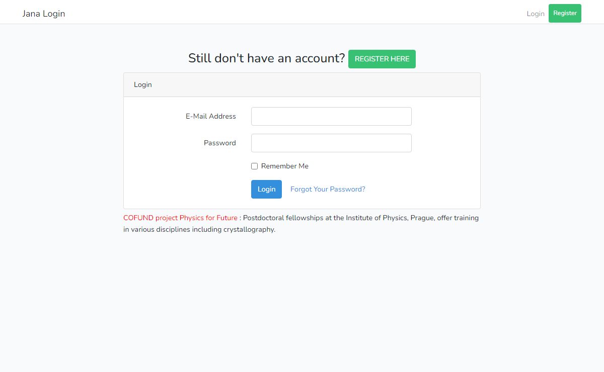 Jana Login
