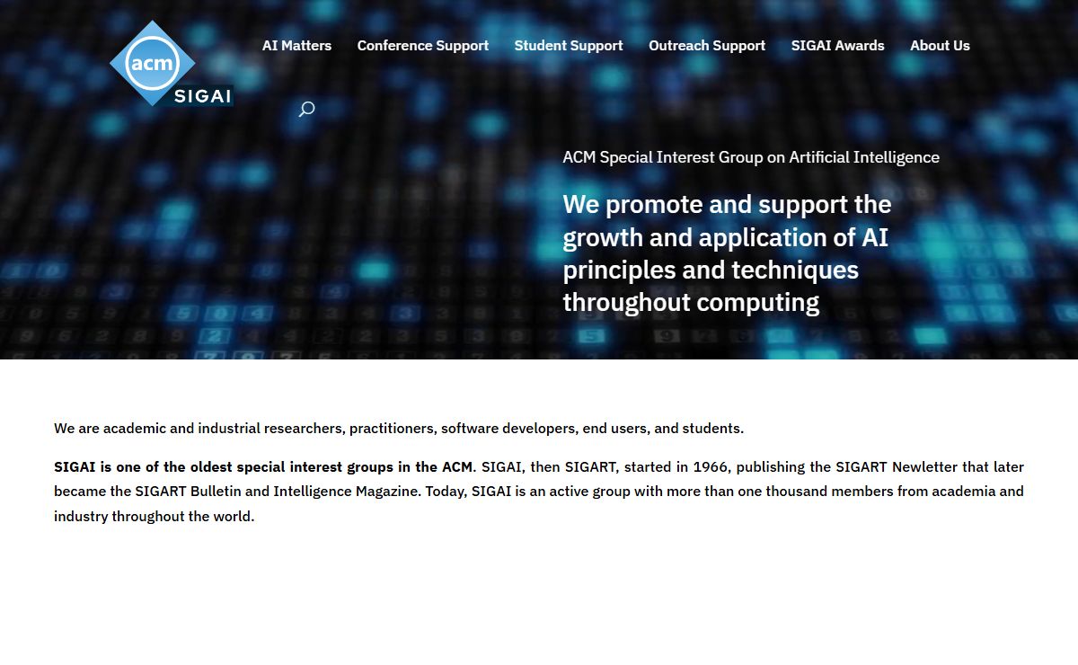 Home - ACM SIGAI