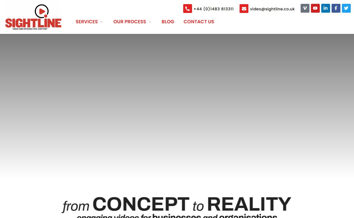Video Production Company in Surrey | SIGHTLINE MEDIA