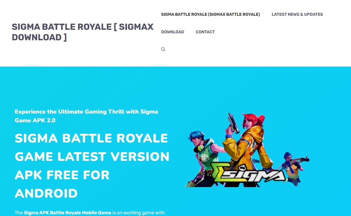 Sigma Battle Royale Official Website of Sigma APK Download