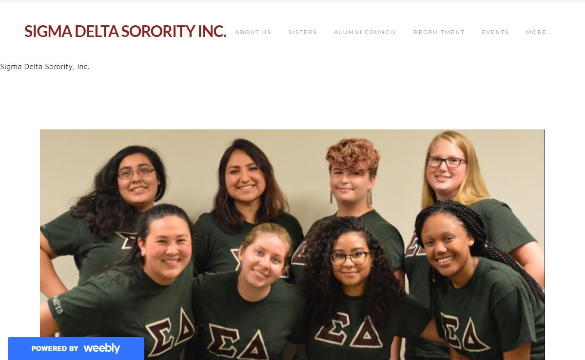 SIGMA DELTA SORORITY INC. - Home