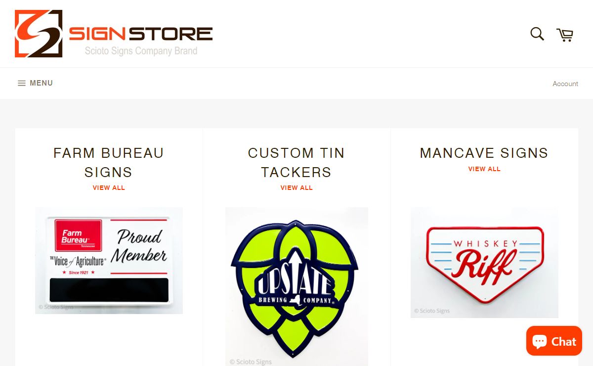 Sign Store, Custom Metal Signs