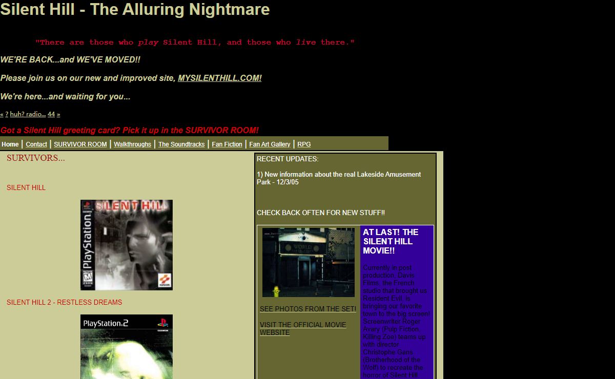 Silent Hill - The Alluring Nightmare