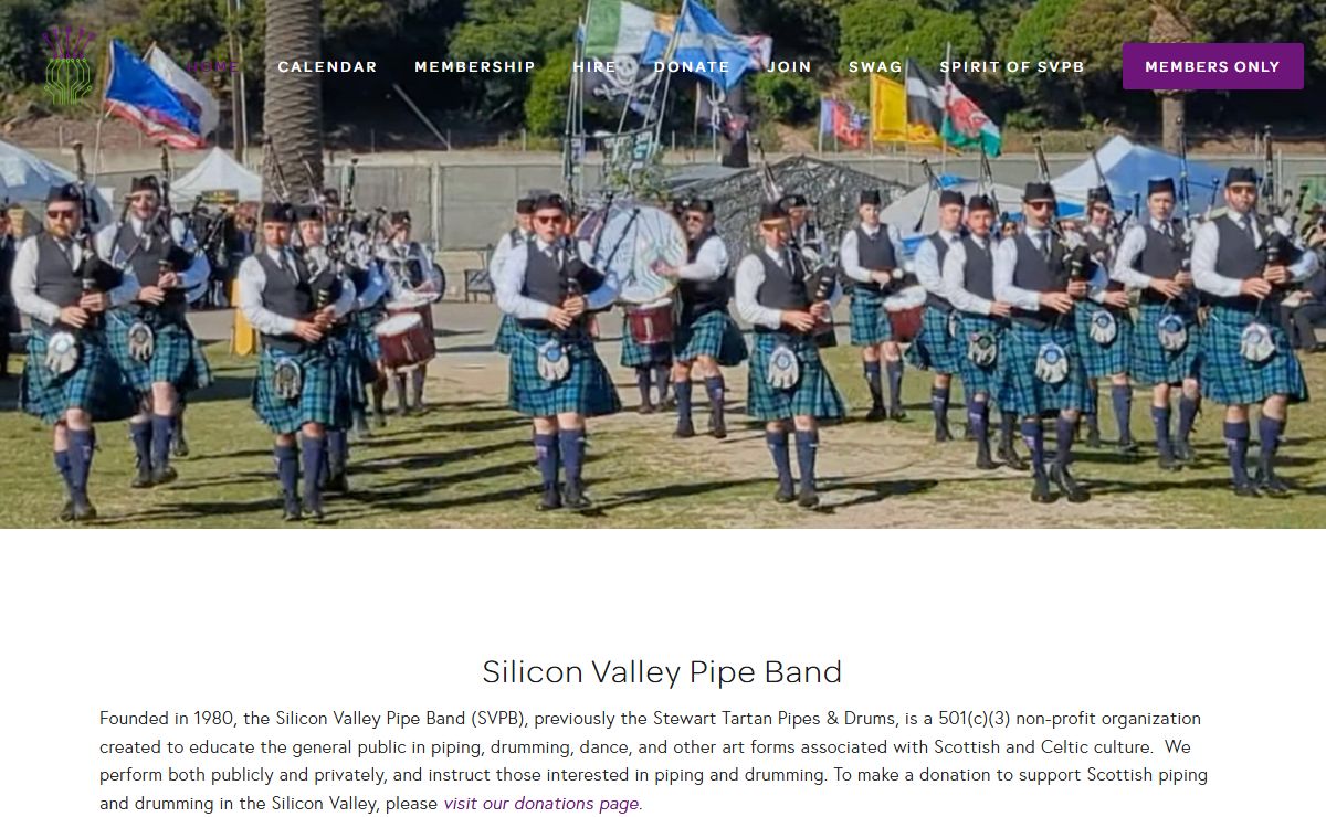 Silicon Valley Pipe Band