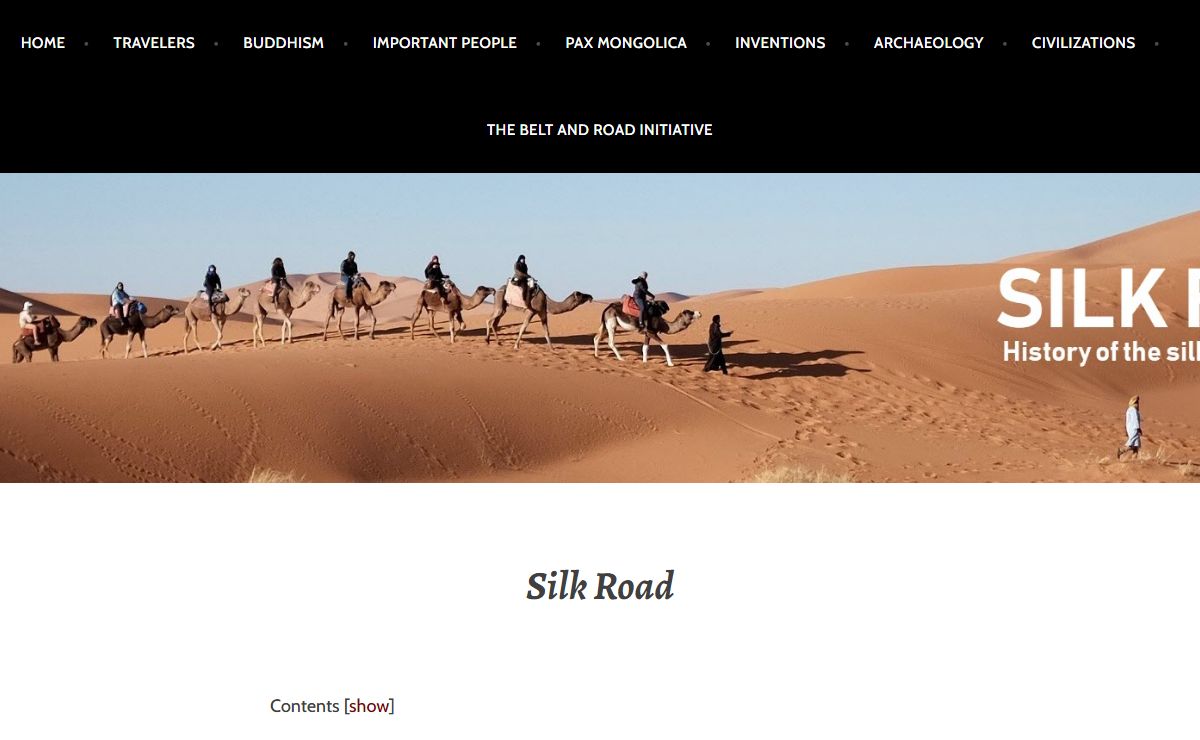 Silk Road - What is the silk road? - Facts, History, Routes