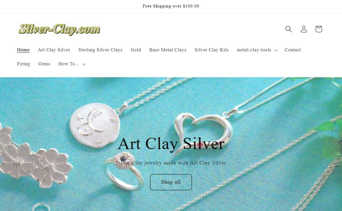 Metal clay and Silver-clay make real jewelry out of fine silver. – Silver-Clay.com