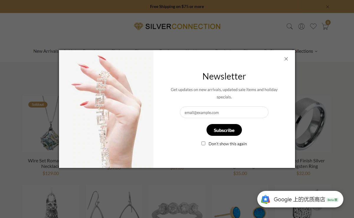 The Silver Connection - Sterling Silver Jewelry