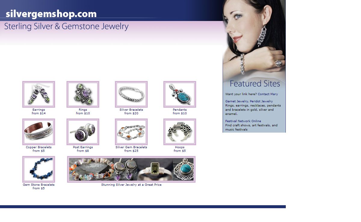 Silver Jewelry | Wholesale Silver Jewelry Directory Links