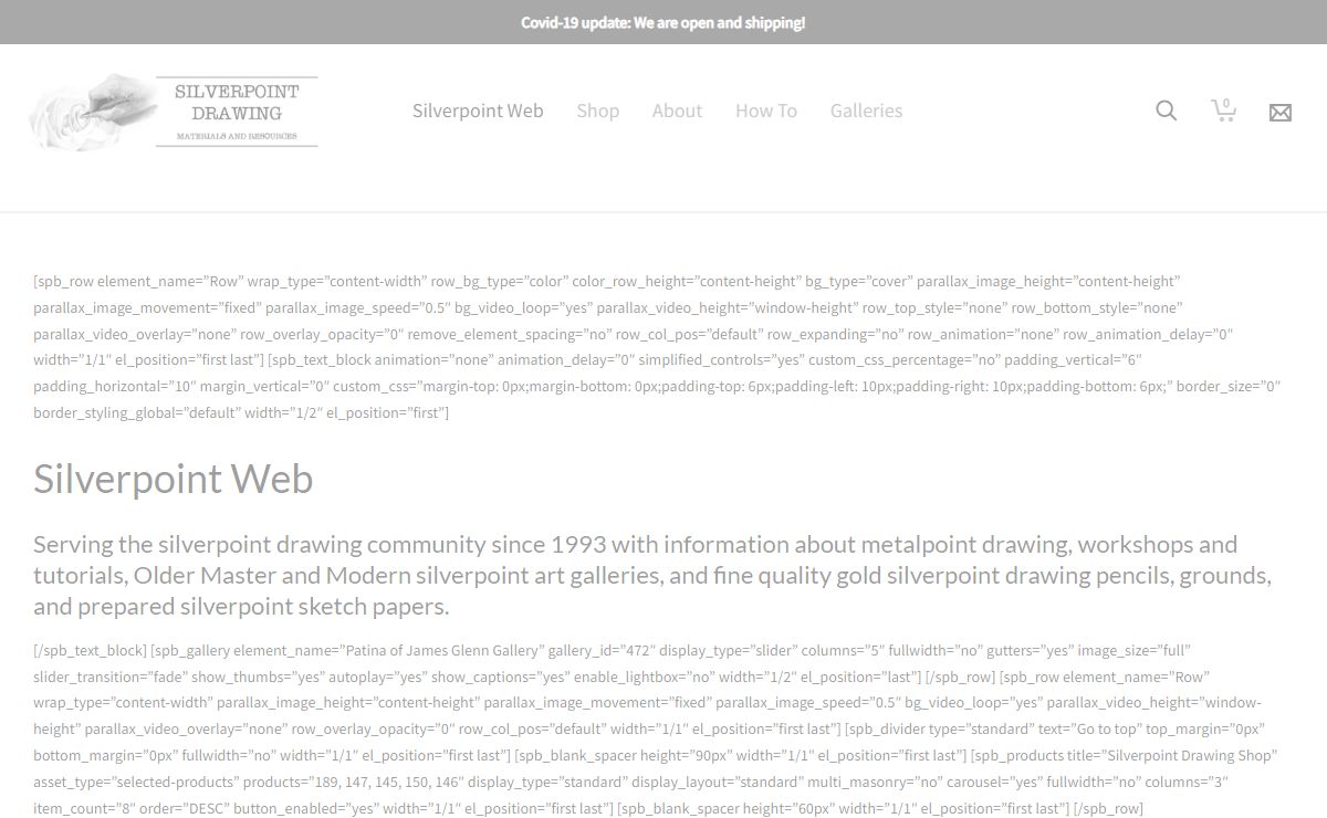 Silverpoint Drawing – Materials & Resources