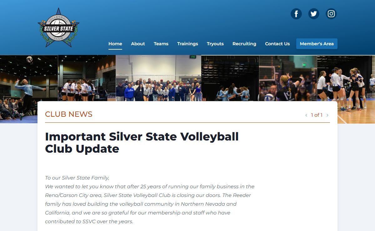 Silver State Volleyball