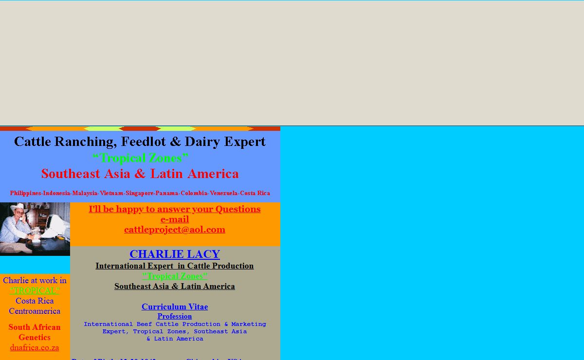 Cattle Consultant Tropical Zones
