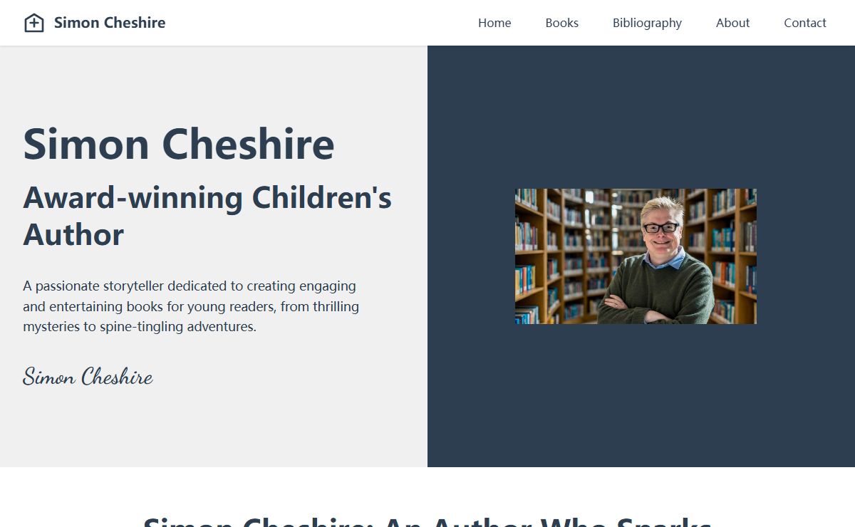 Home | Simon Cheshire - Author