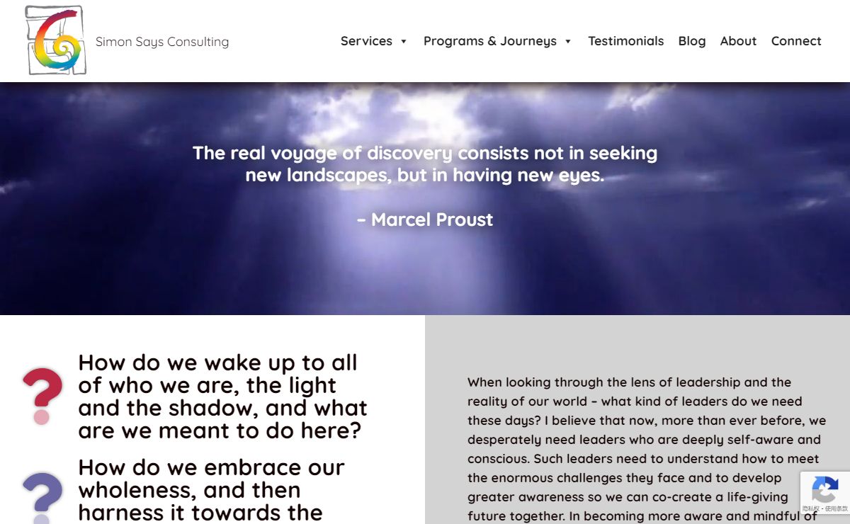 Simon Says Consulting, Inc | Homepage of Simon Goland