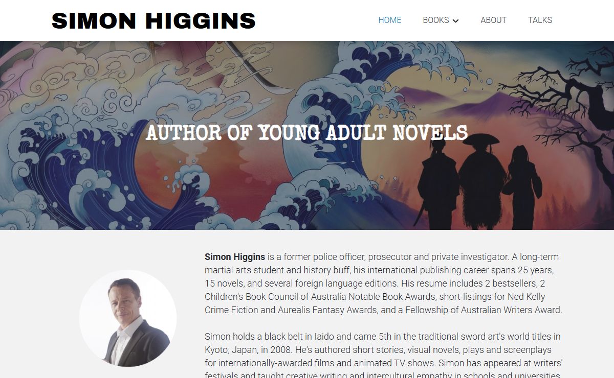 Simon Higgins | Author
