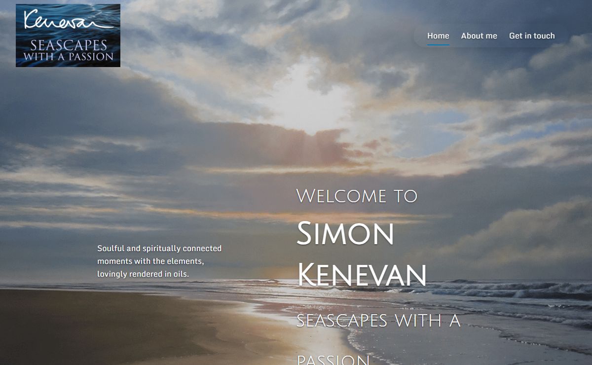 Home - Simon Kenevan seascapes with a passion