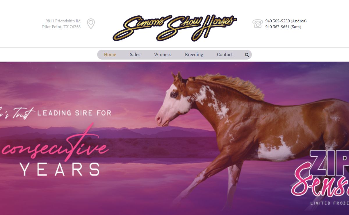 Simons Show Horses