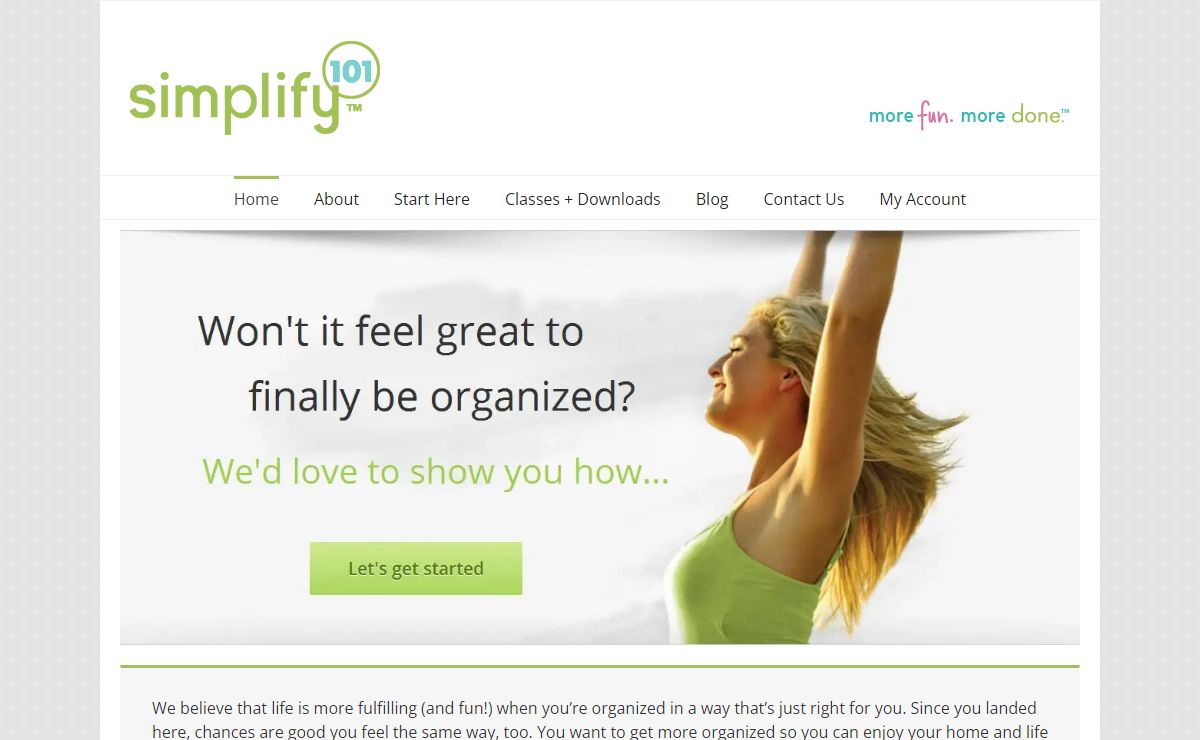 Online Organizing Classes, Courses, eBooks