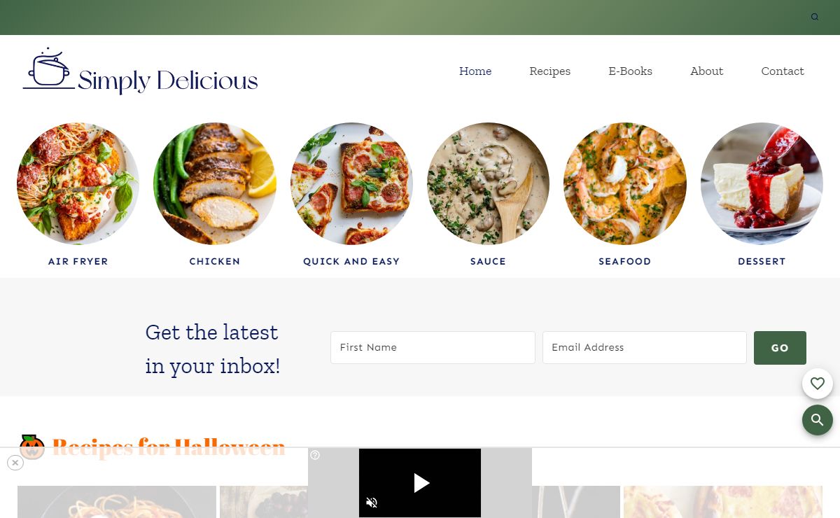 Simply Delicious Recipes - Simply Delicious