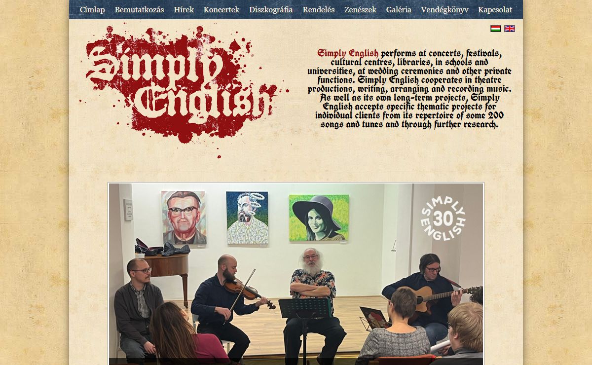 Simply English: angol népzene, Andy Rouse