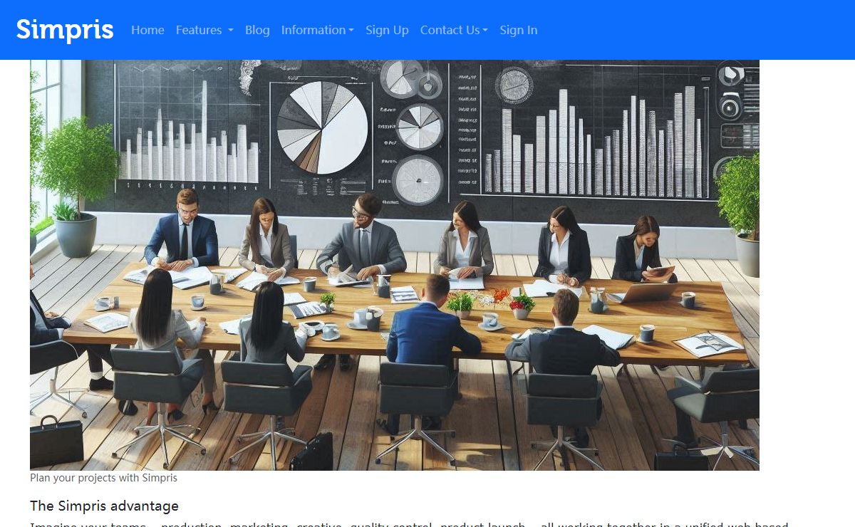Simpris Project Management System | Simpris