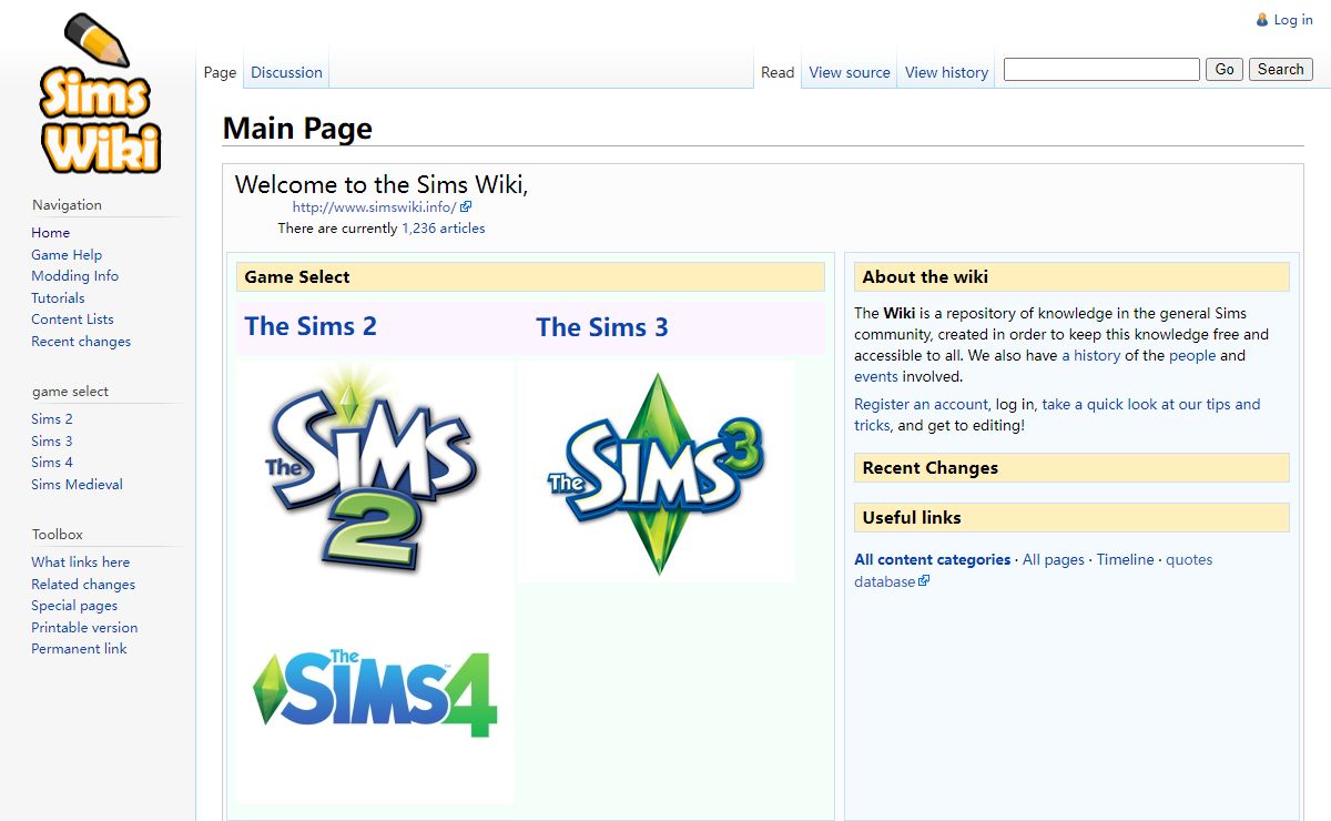 SimsWiki