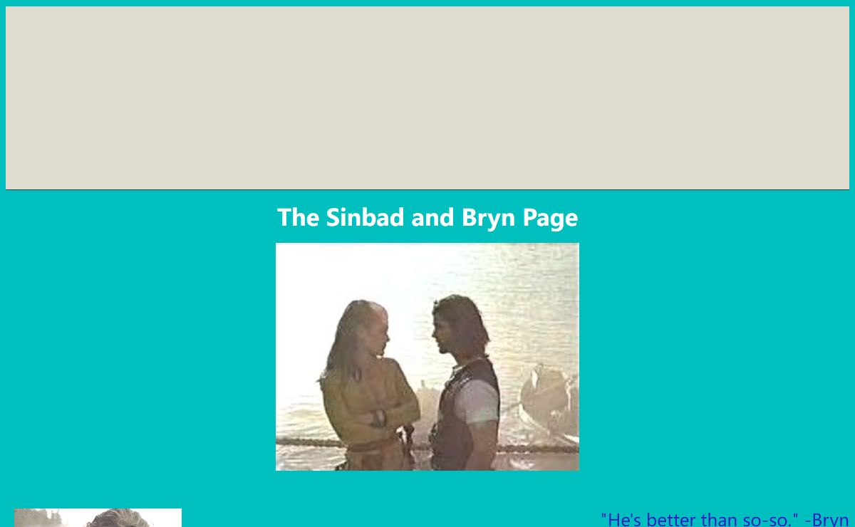 The Sinbad and Bryn Page