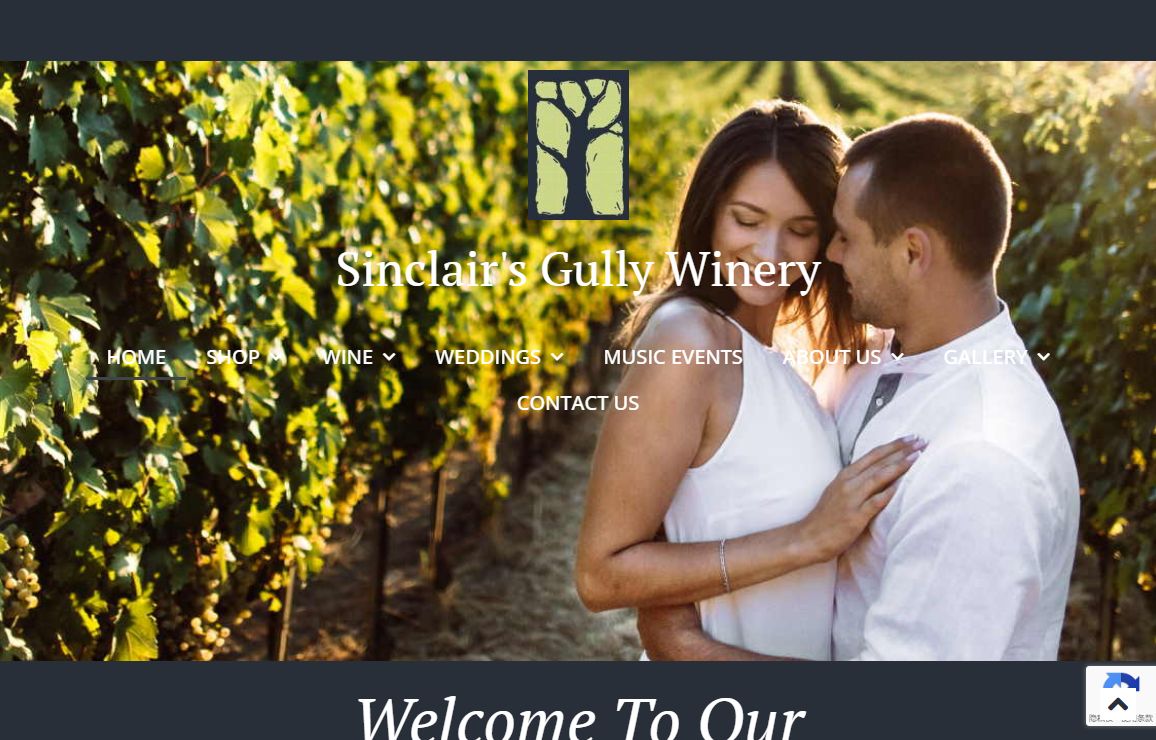 Adelaide Hills Wedding Venue and Sustainable Winery - Sinclair's Gully Winery