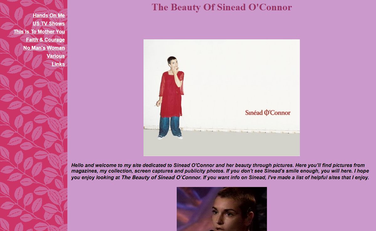 The Beauty Of Sinead O'Connor