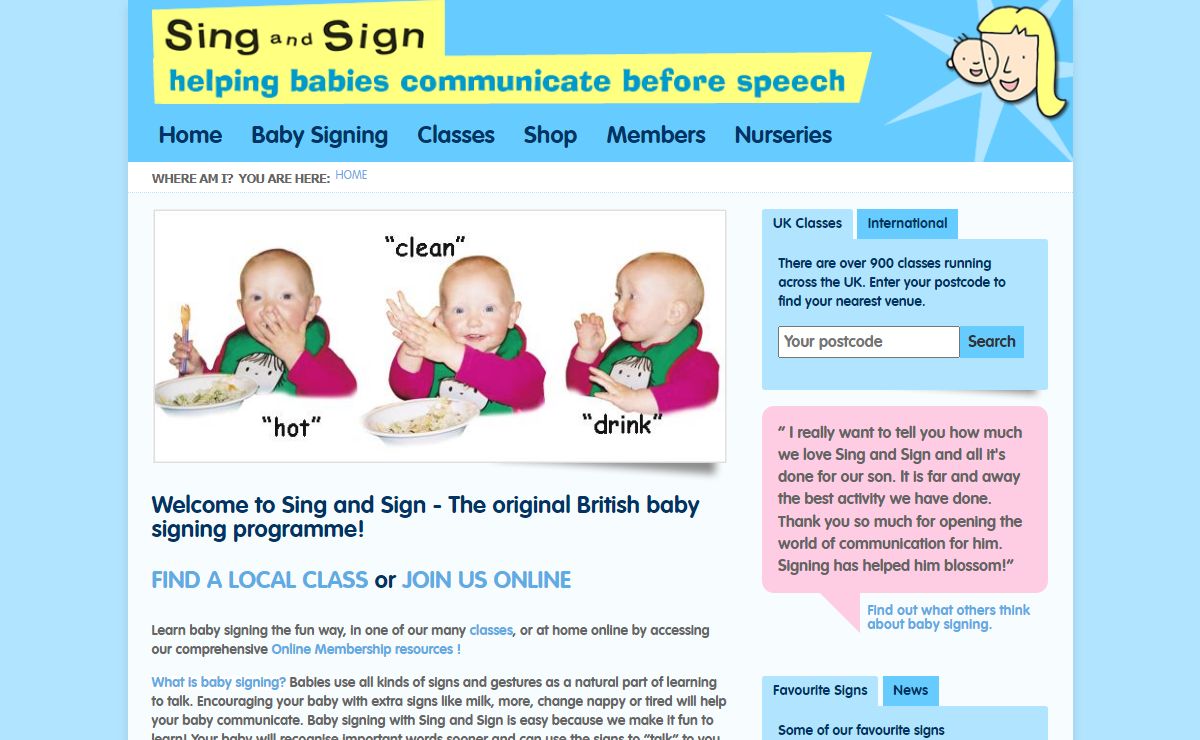 Sing and Sign