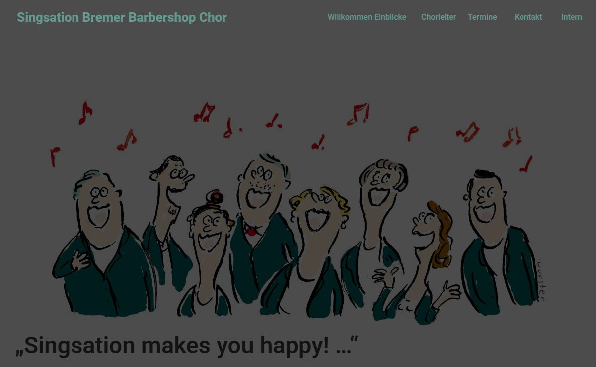 Singsation Bremer Barbershop Chor – Ihr Barbershop Chor aus Bremen