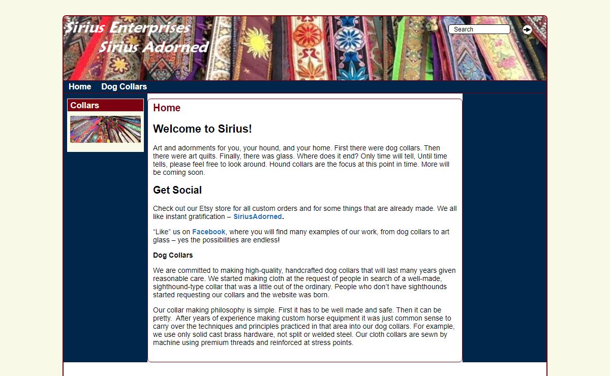Sirius Enterprises ~ Sirius Adorned