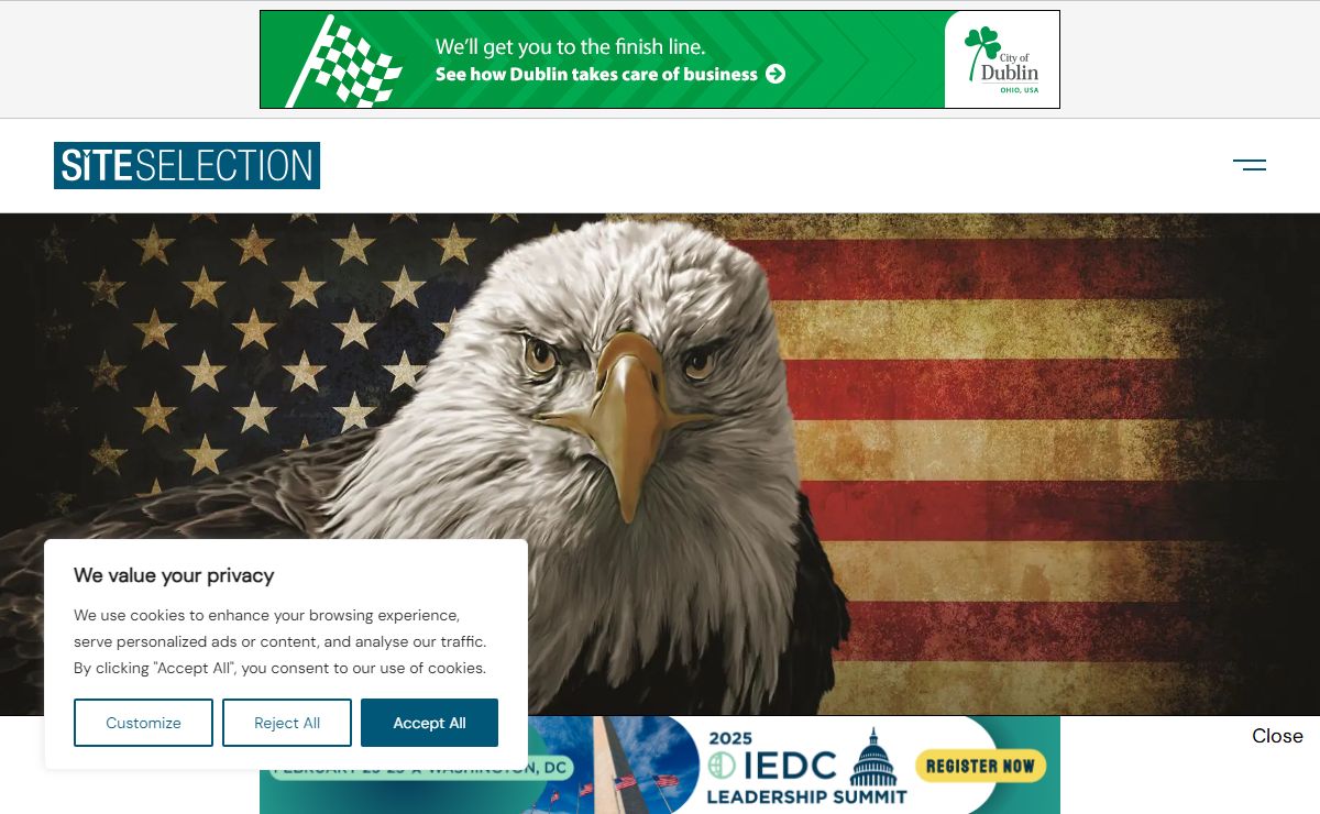The Magazine of Corporate Expansion & Global Economic Development