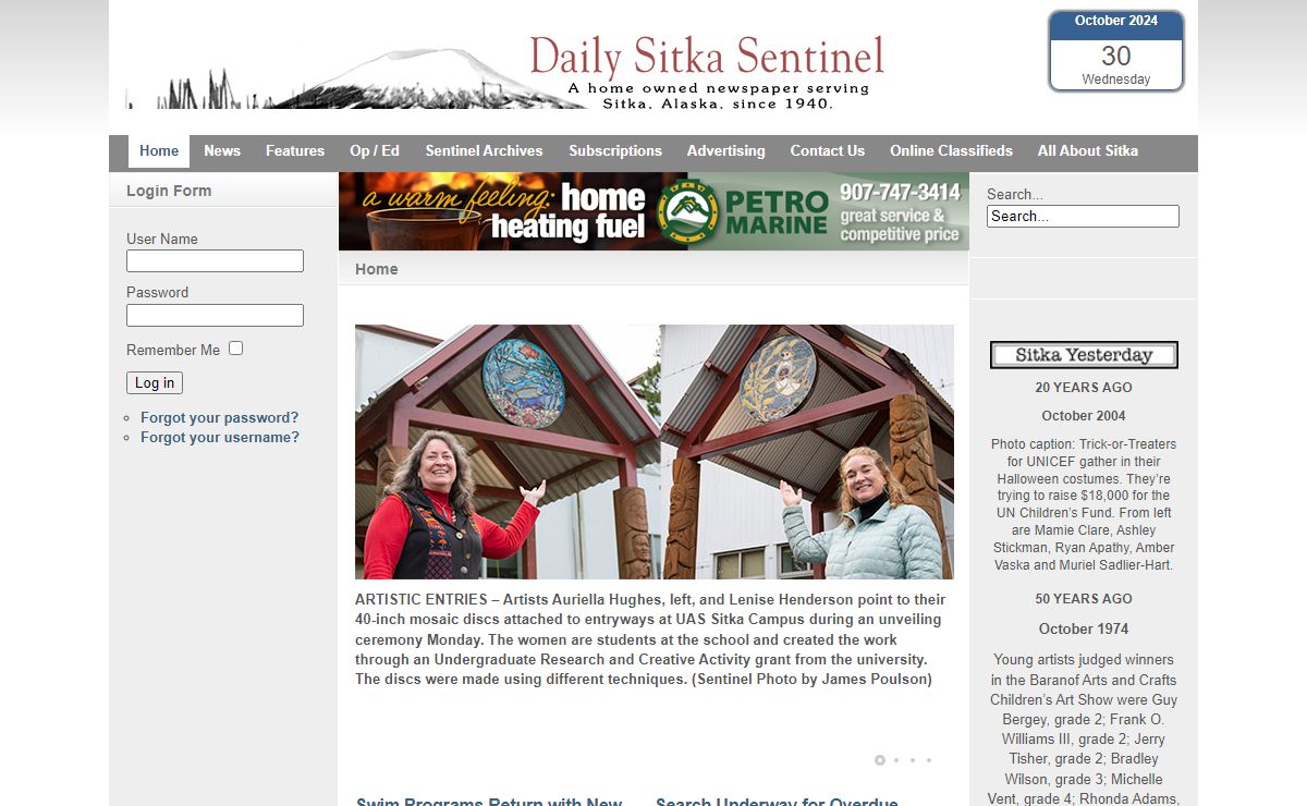Daily Sitka Sentinel