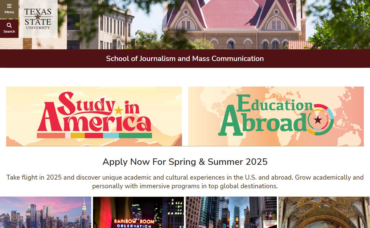 School of Journalism and Mass Communication : Texas State University