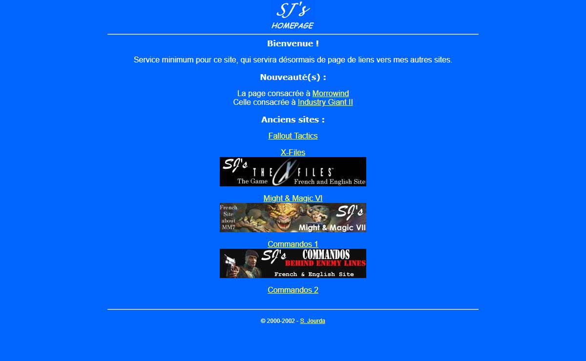 SJ's Homepage