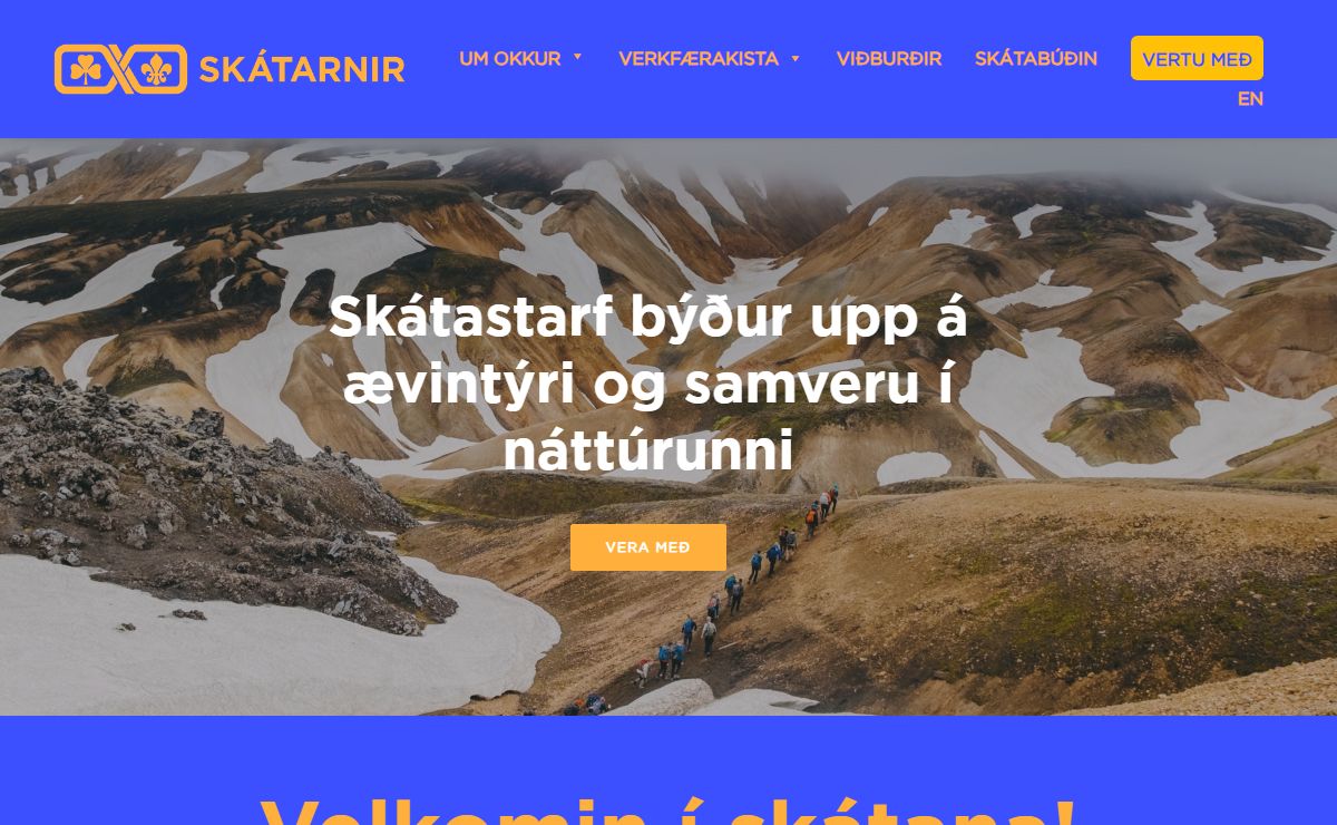 Forsíða | Skátarnir