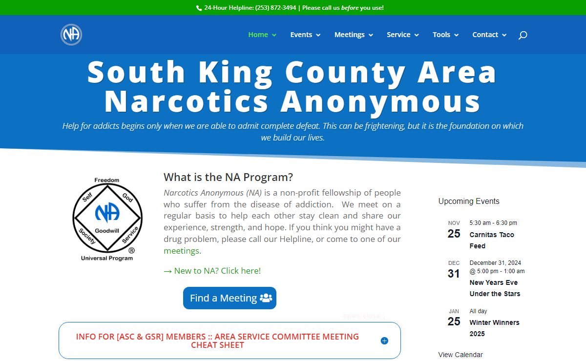 SKCNA | South King County Area Narcotics Anonymous