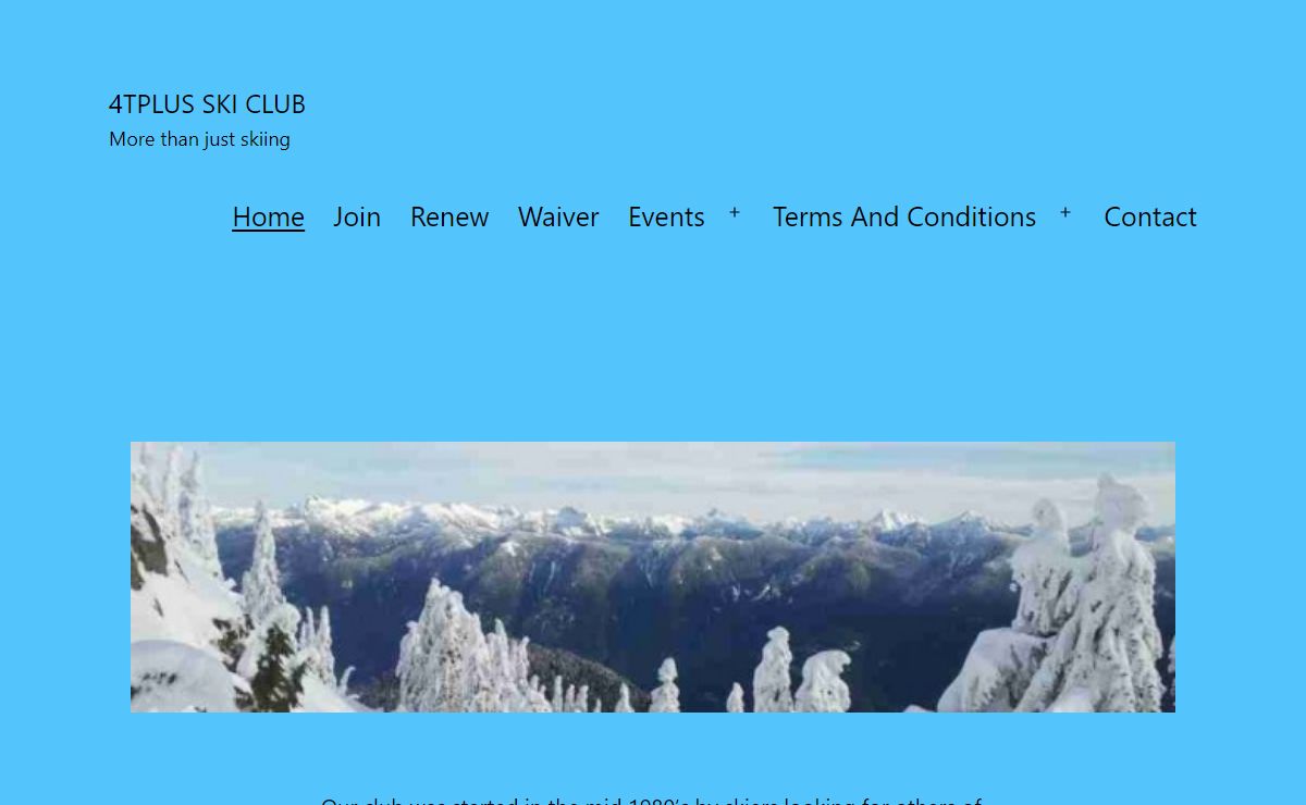 4TPlus Ski Club – More than just skiing