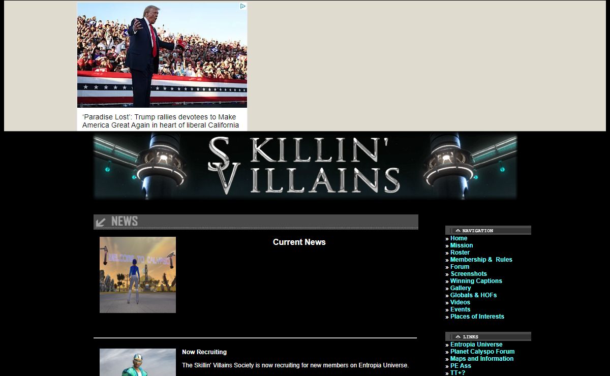 Entropia Universe - Skillin' Villians