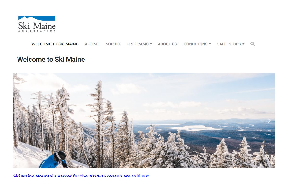 Ski Maine Association – Your Winter Playground
